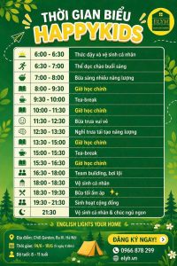 thoi gian bieu happykids